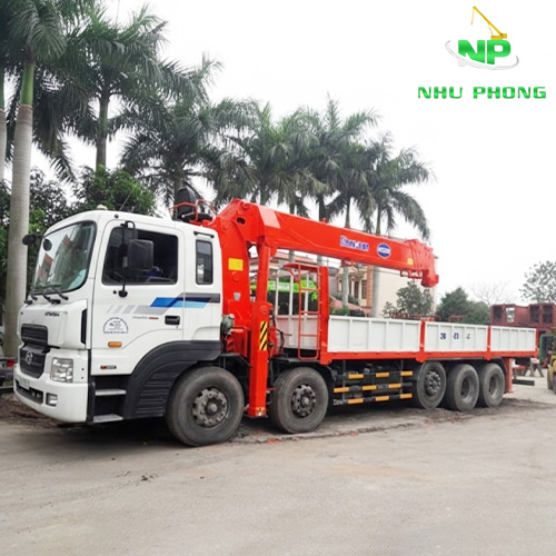 Cho thuê xe cẩu thùng 15 tấn	